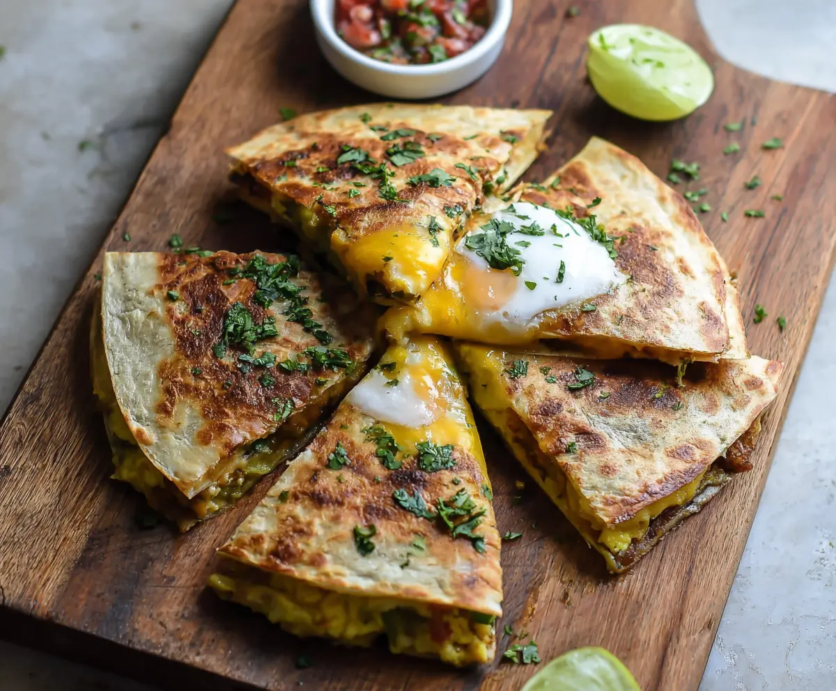Baked Breakfast Quesadillas