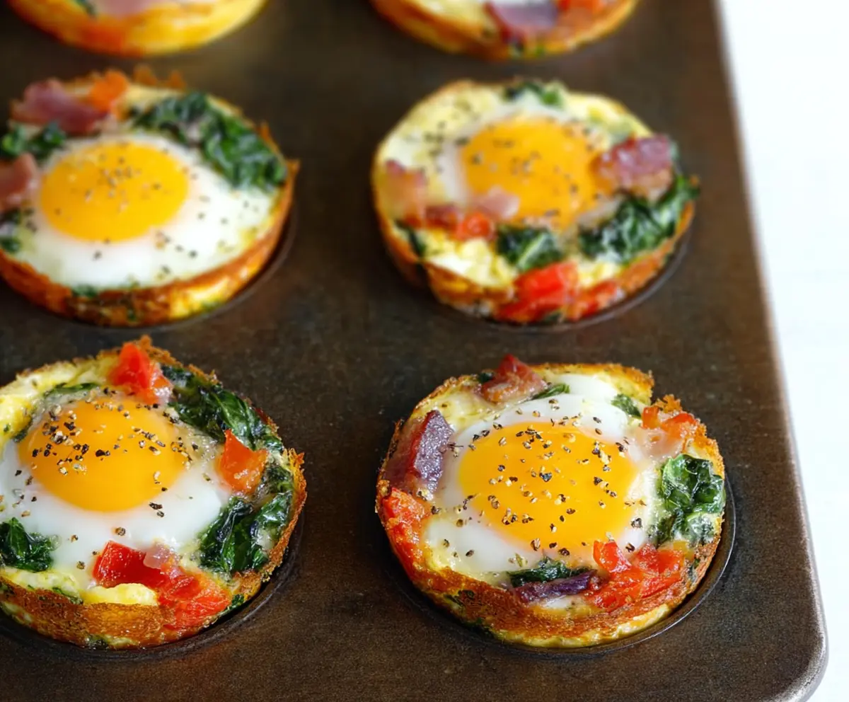 Baked Egg Breakfast Cups