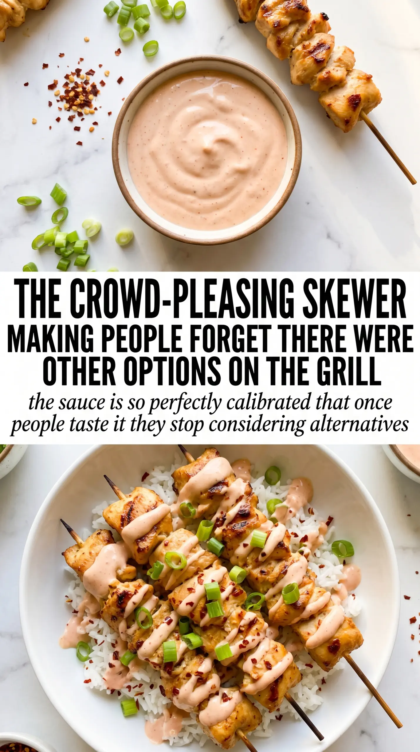 Bang Bang Chicken Kabobs sweet-spicy grilled skewers