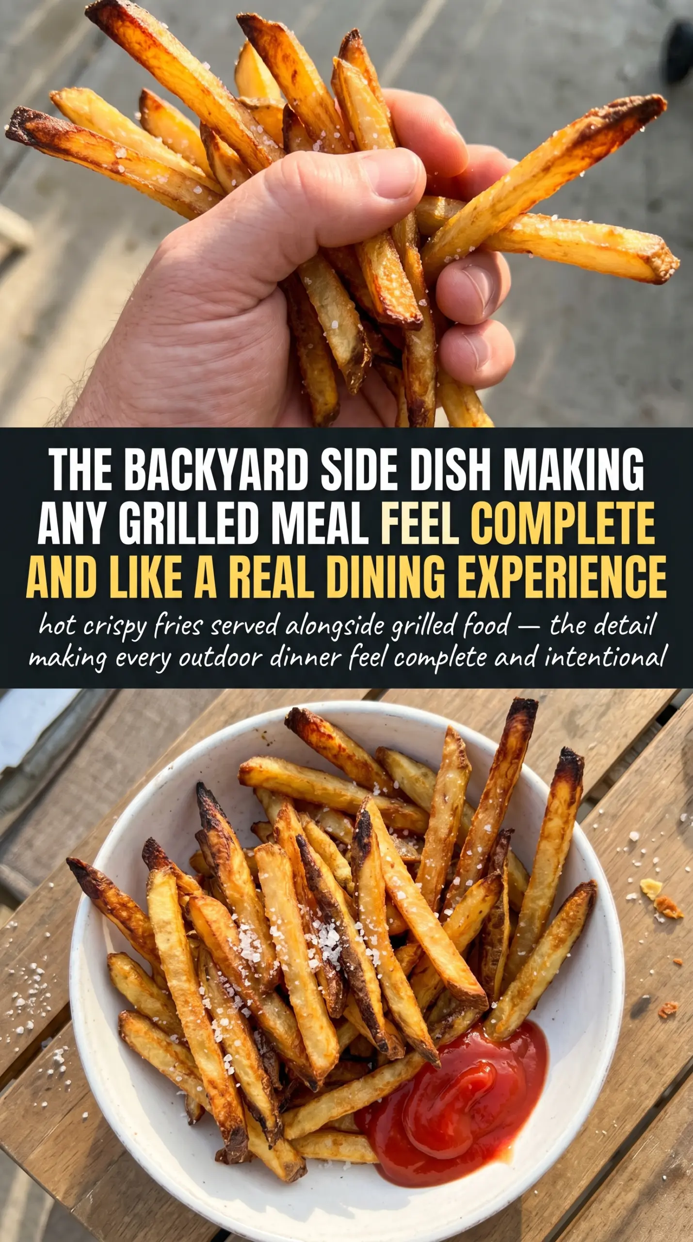 blackstone fries cooked tender