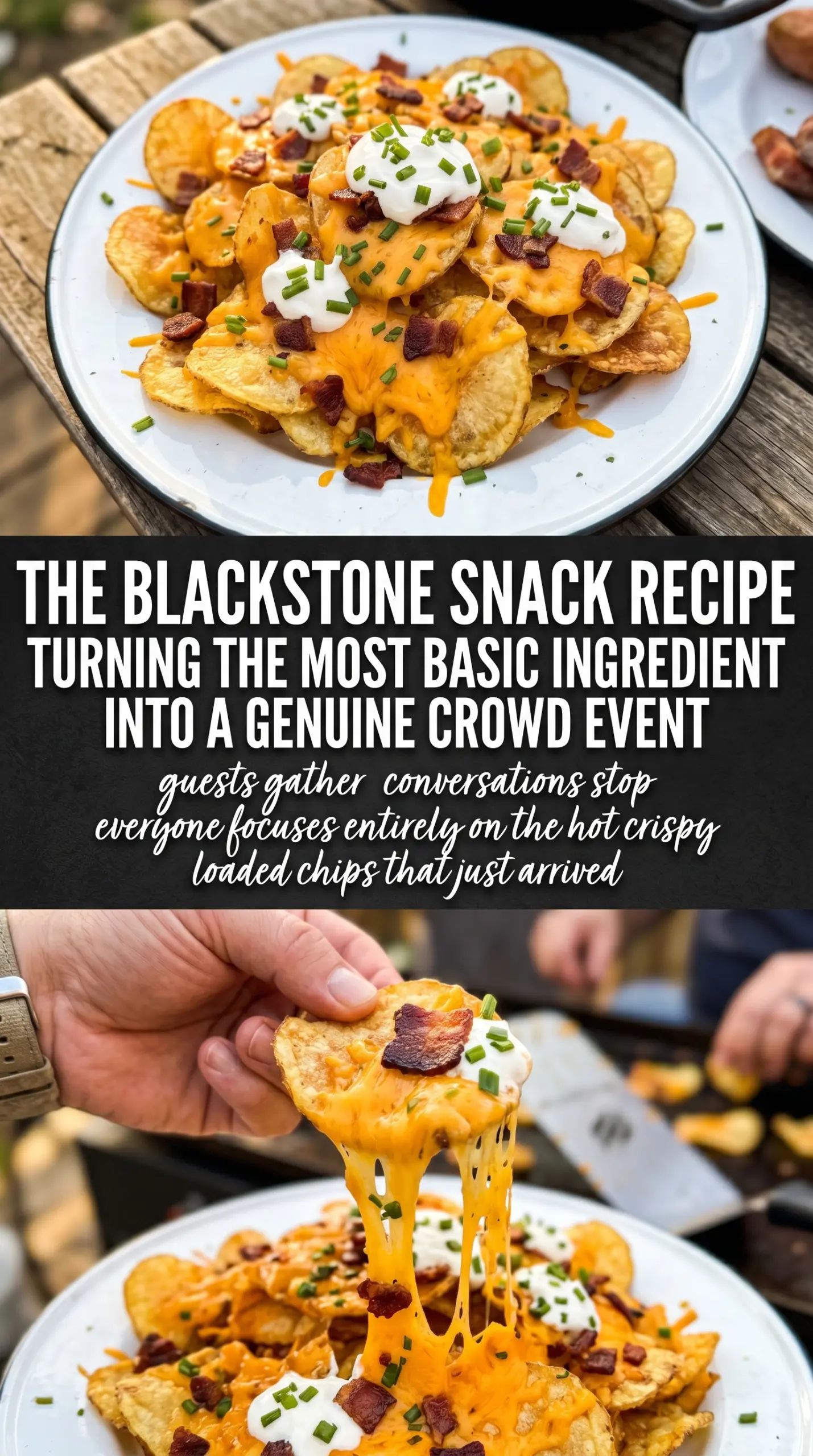 blackstone loaded potato chips cooked tender