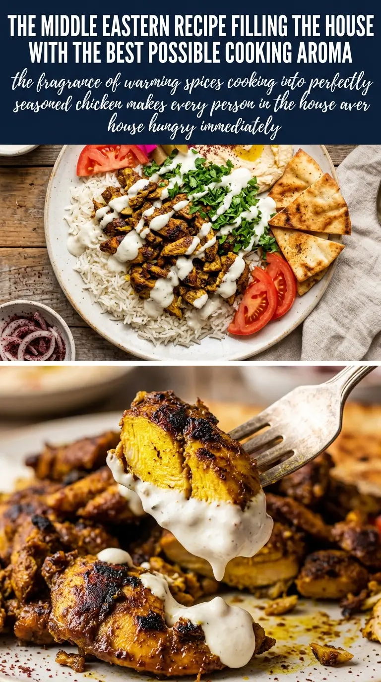chicken shawarma cooked tender