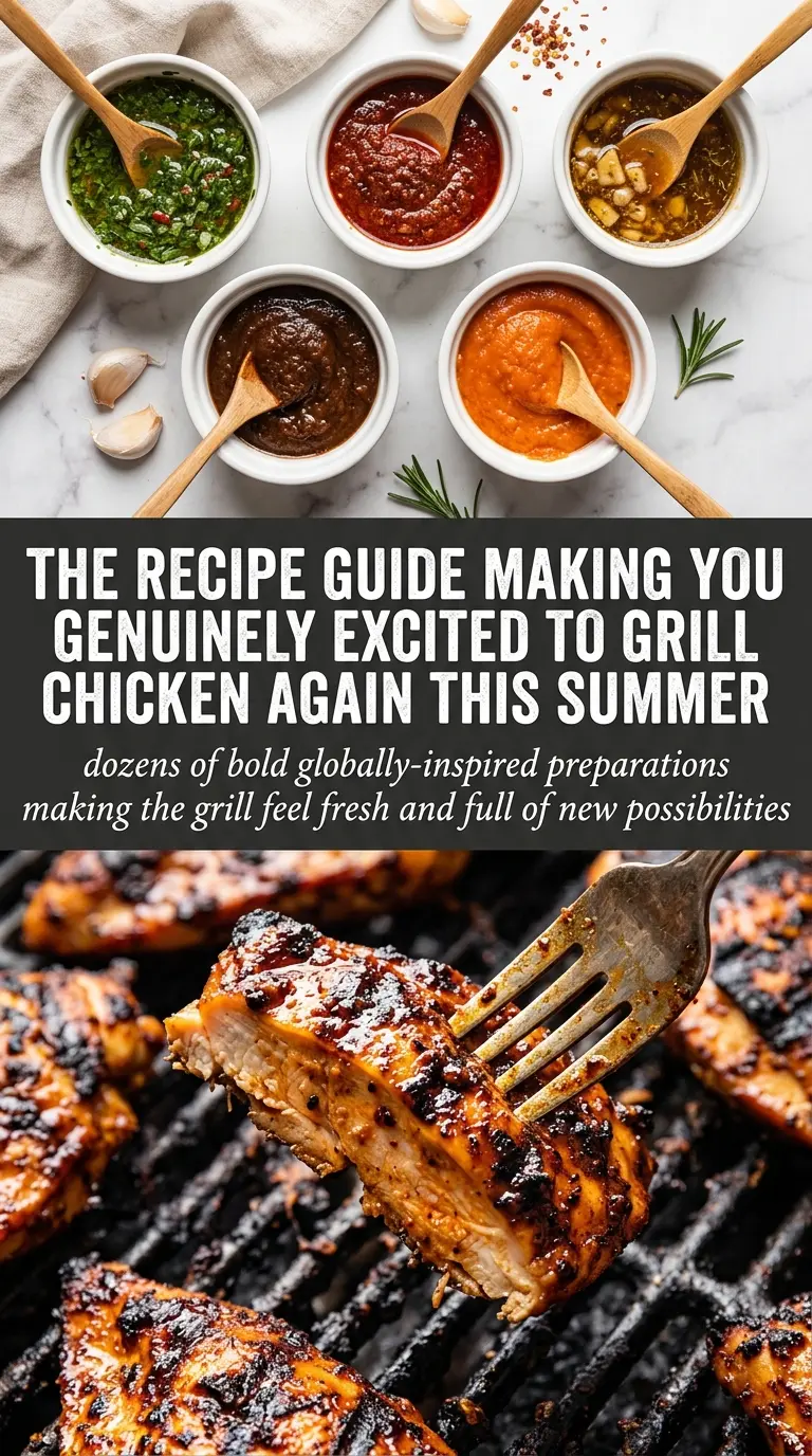 creative grilled chicken collection smoky herb-citrus marinated