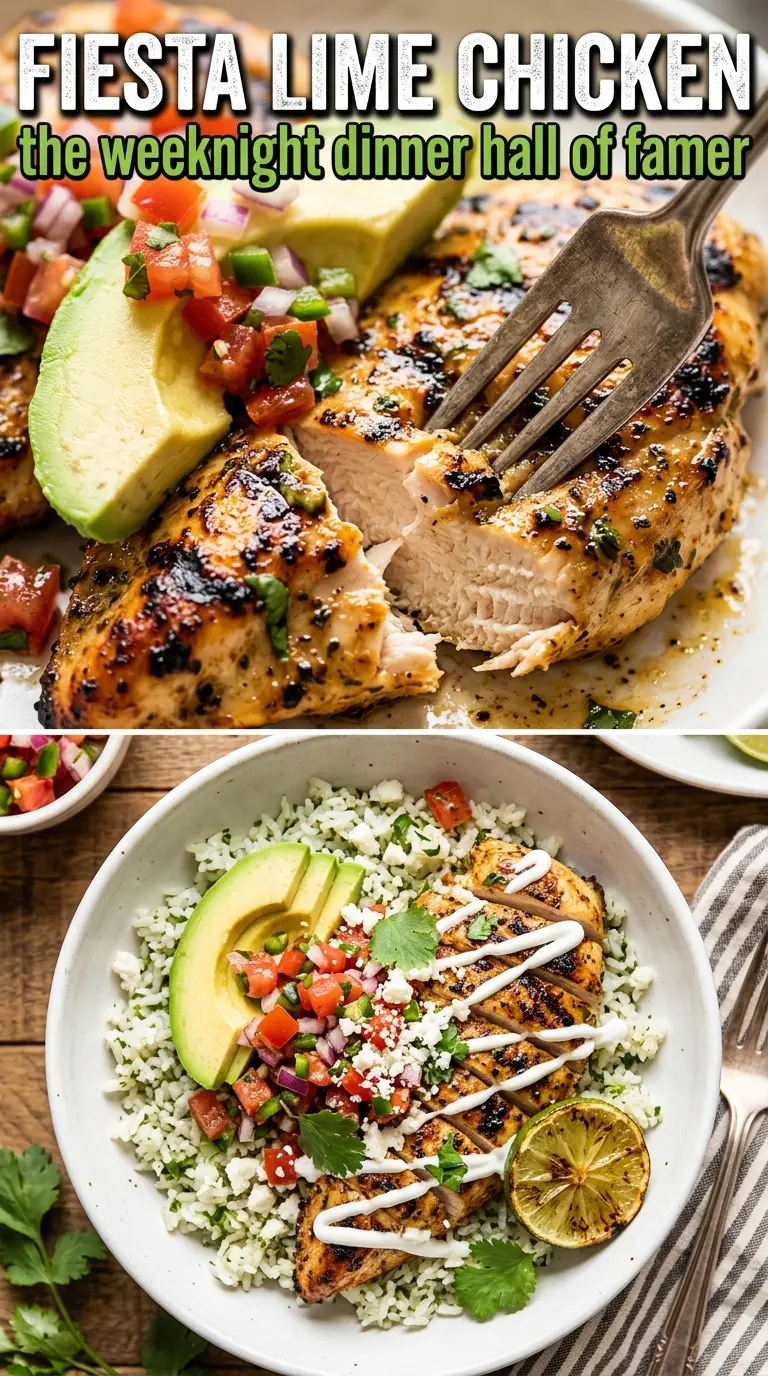 Fiesta Lime Chicken with Avocado bright grilled chicken, fresh avocado, pico de gallo
