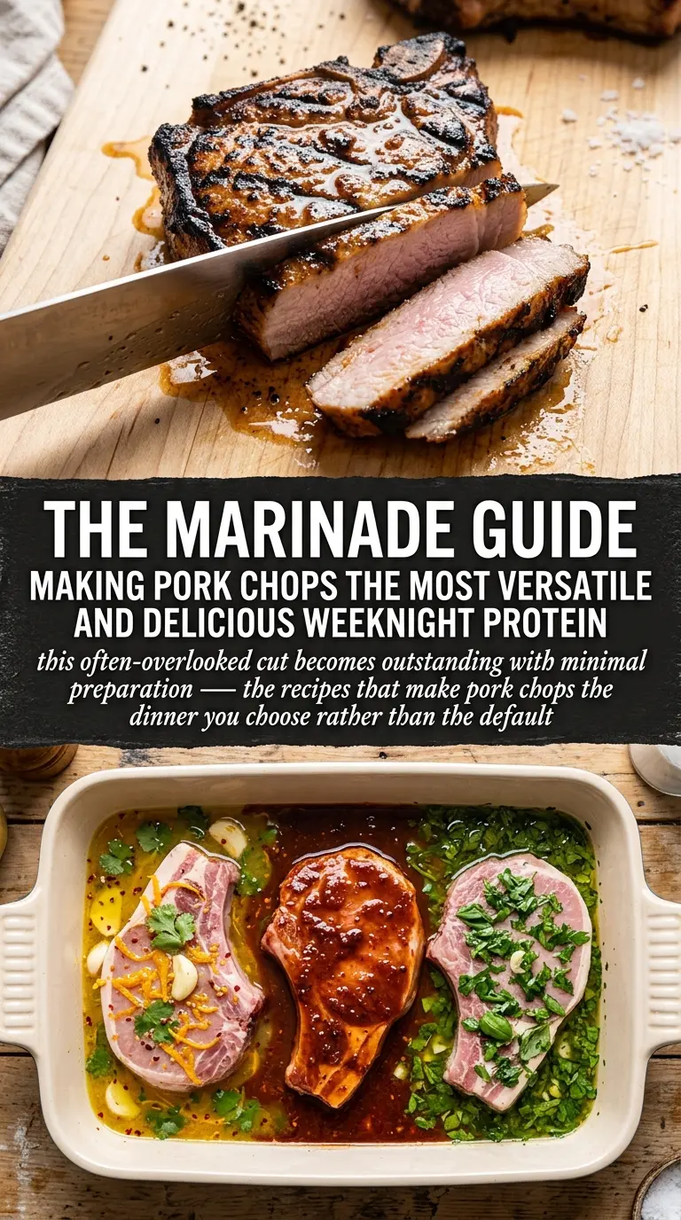Quick & Easy Pork Chop Marinades juicy grilled pork