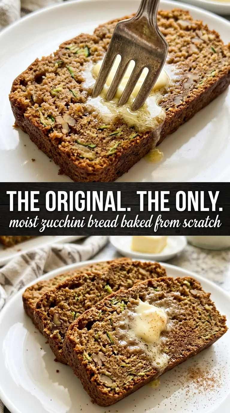 Classic Zucchini Bread moist cinnamon loaf
