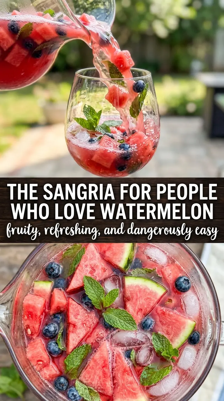 Watermelon Sangria blush pink fresh citrus