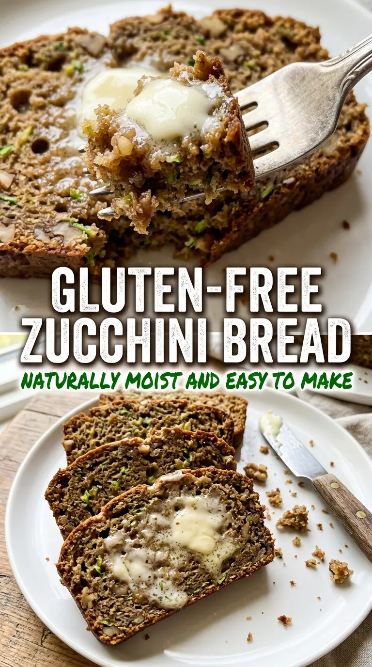 Gluten-Free Zucchini Bread golden tender loaf
