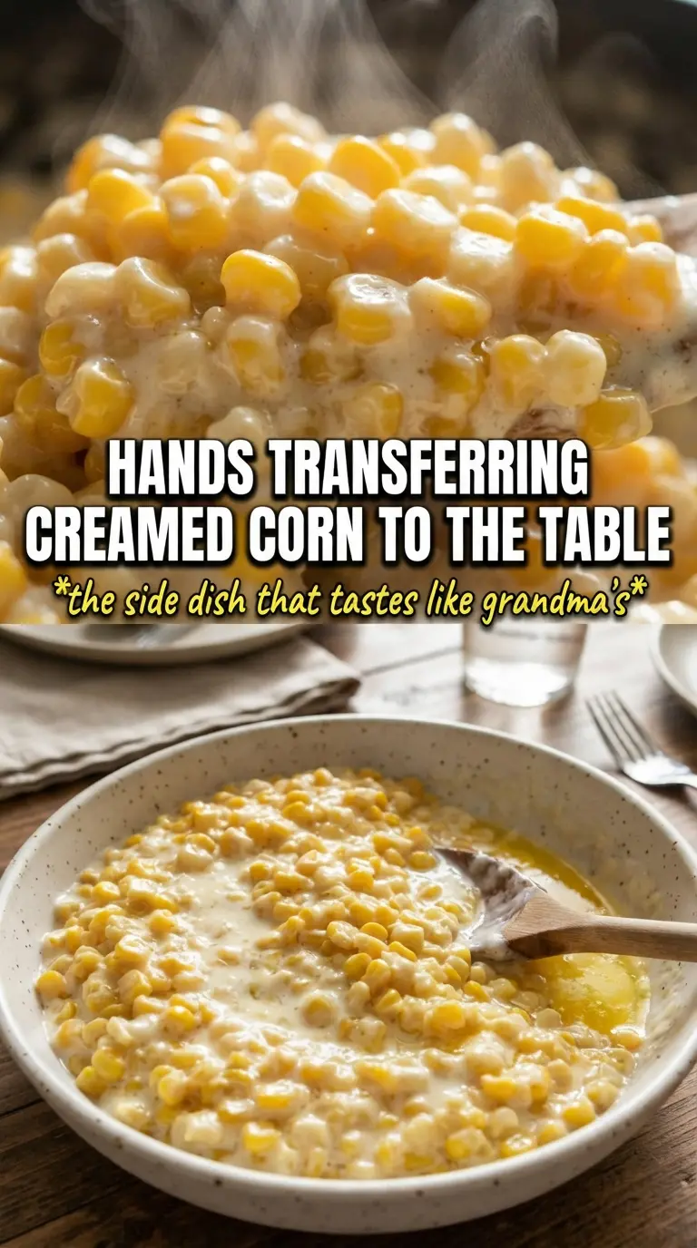 Creamed Corn creamy buttery smoky